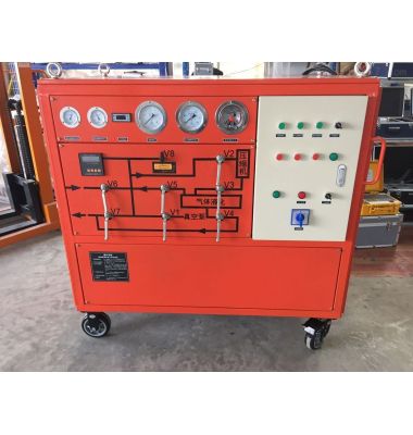 SF6氣體抽真空充氣裝置 抽氣速率≥45L/s-揚(yáng)州達(dá)瑞